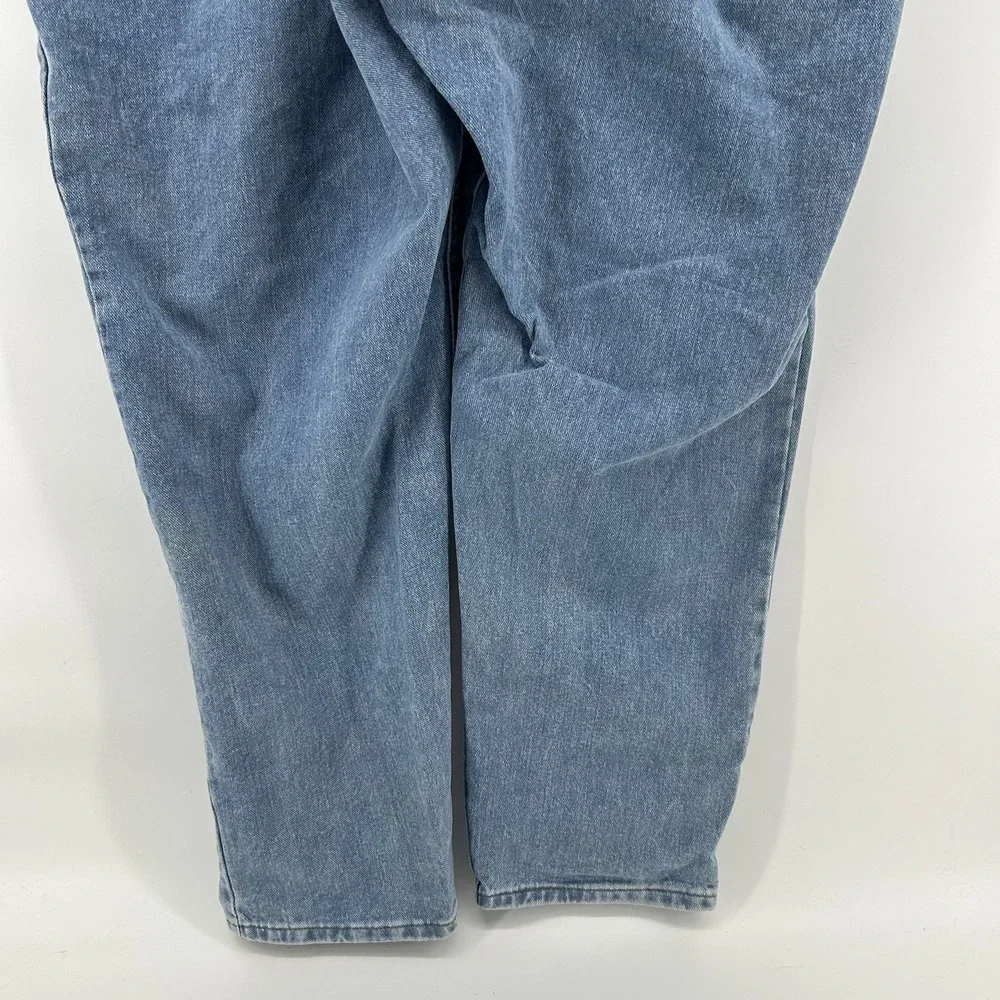 Riders by Lee Womens 24W High Rise Relaxed‎ Fit Medium Wash Jeans Americana Vtg